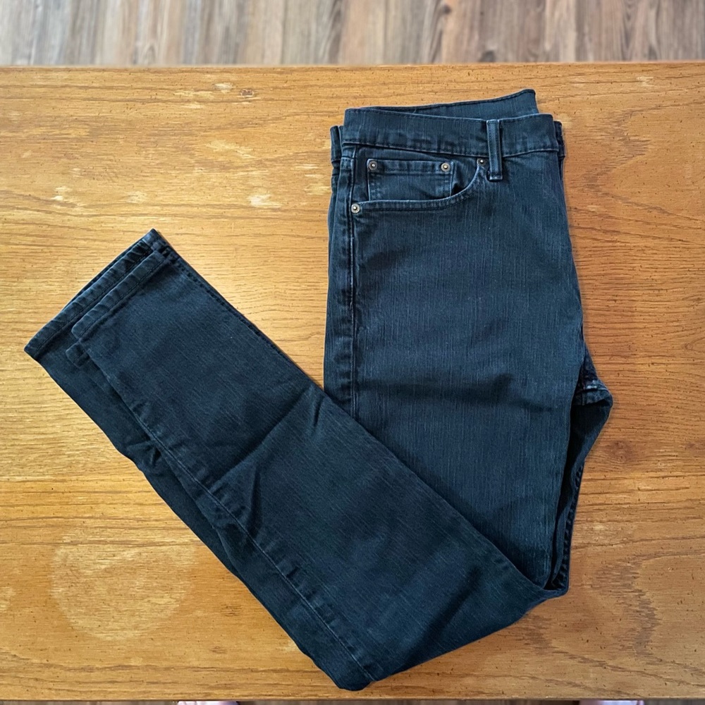 Black Faded Jeans - Men’s (36W x 32L)